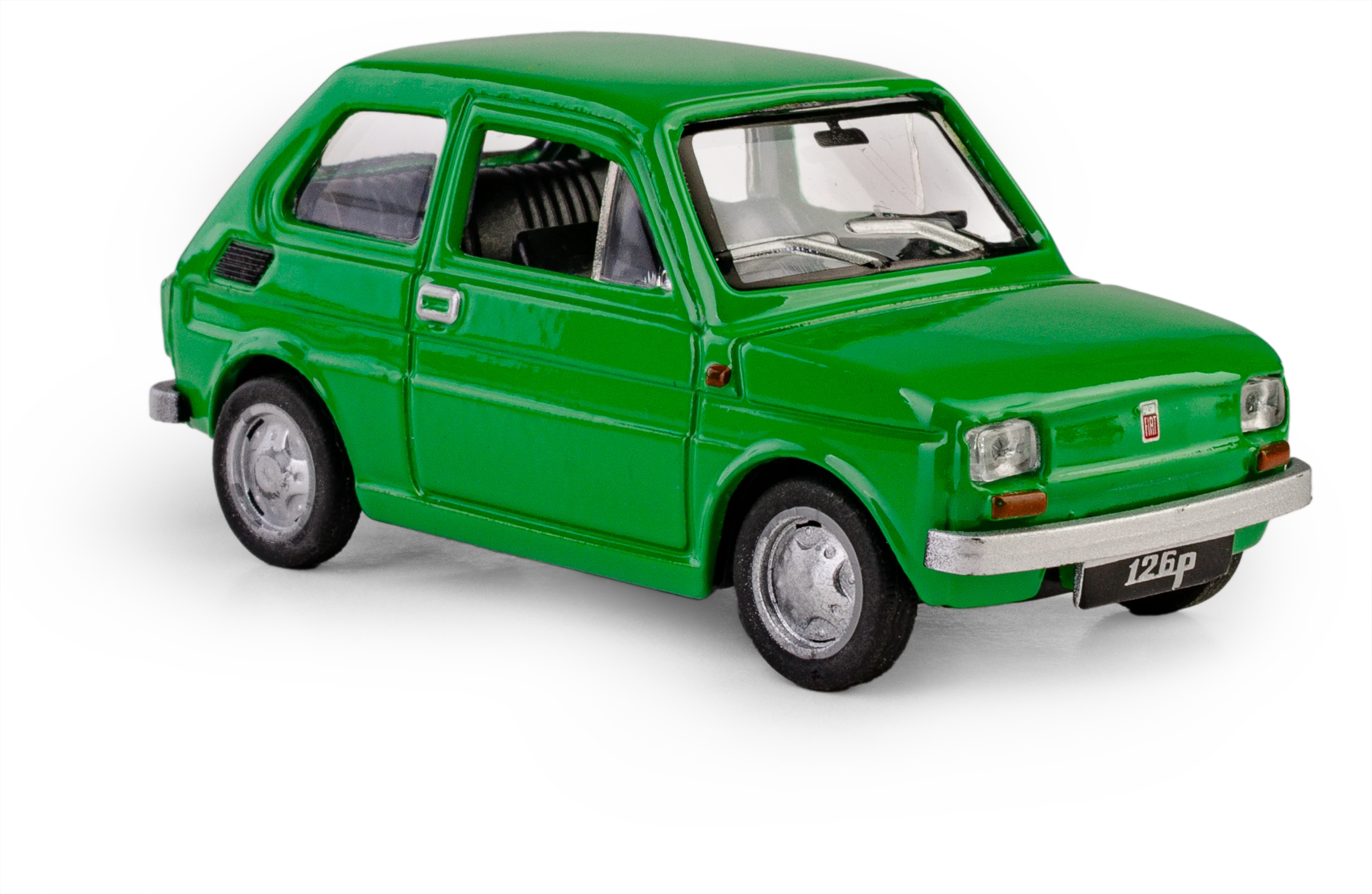 Polski Fiat 126p zielony