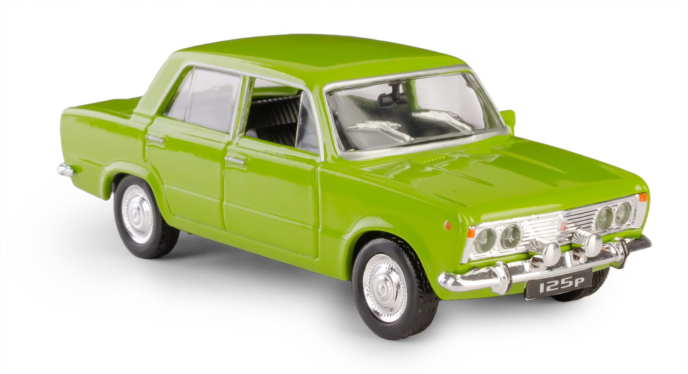 Polski Fiat 125p​ zielony
