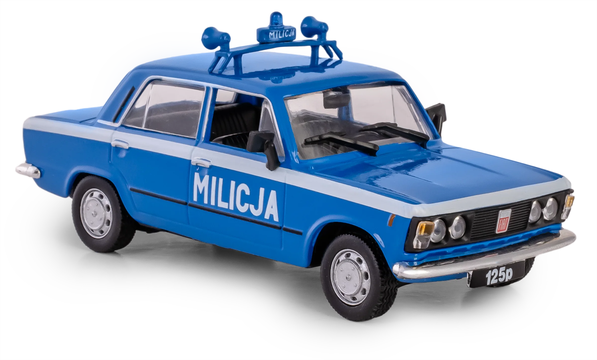 Polski Fiat 125p Milicja
